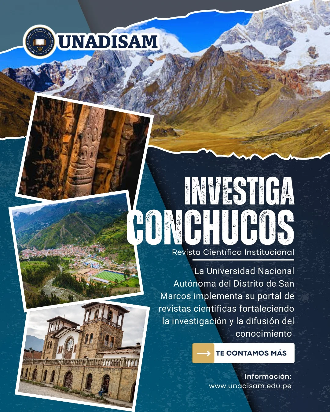 UNADISAM presenta su revista científica Investiga Conchucos - Nota de Prensa, Español - Universidad Nacional Autónoma del…