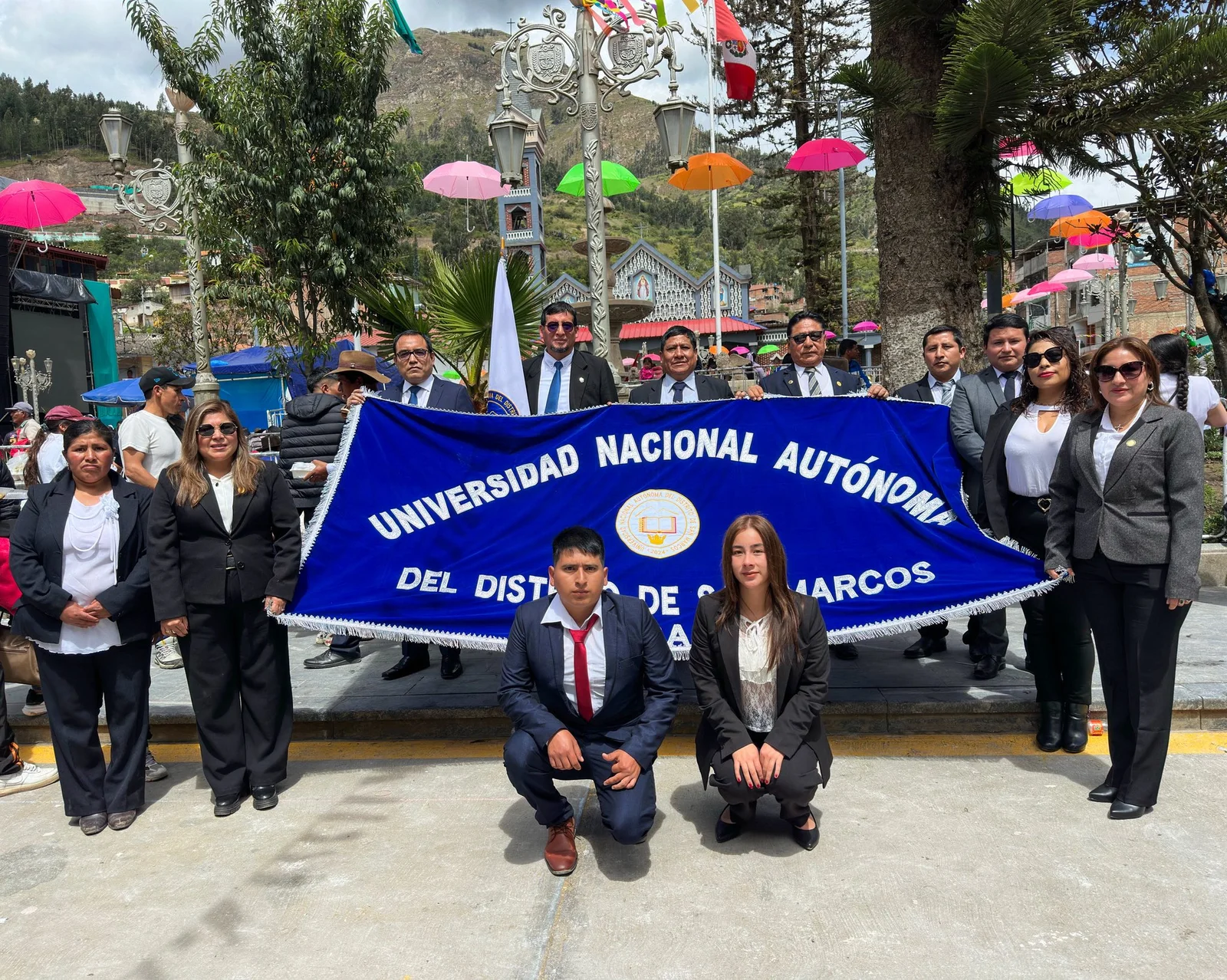 UNADISAM participó con orgullo en la celebración por los 170° aniversario del distrito de San Marcos - Nota de Prensa…