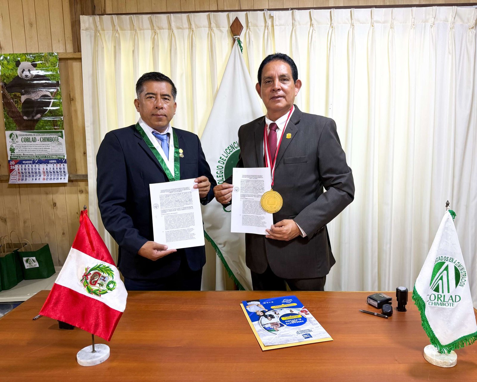 UNADISAM y el Colegio Regional de Licenciados en Administración firman importante convenio institucional - Nota de Prensa…
