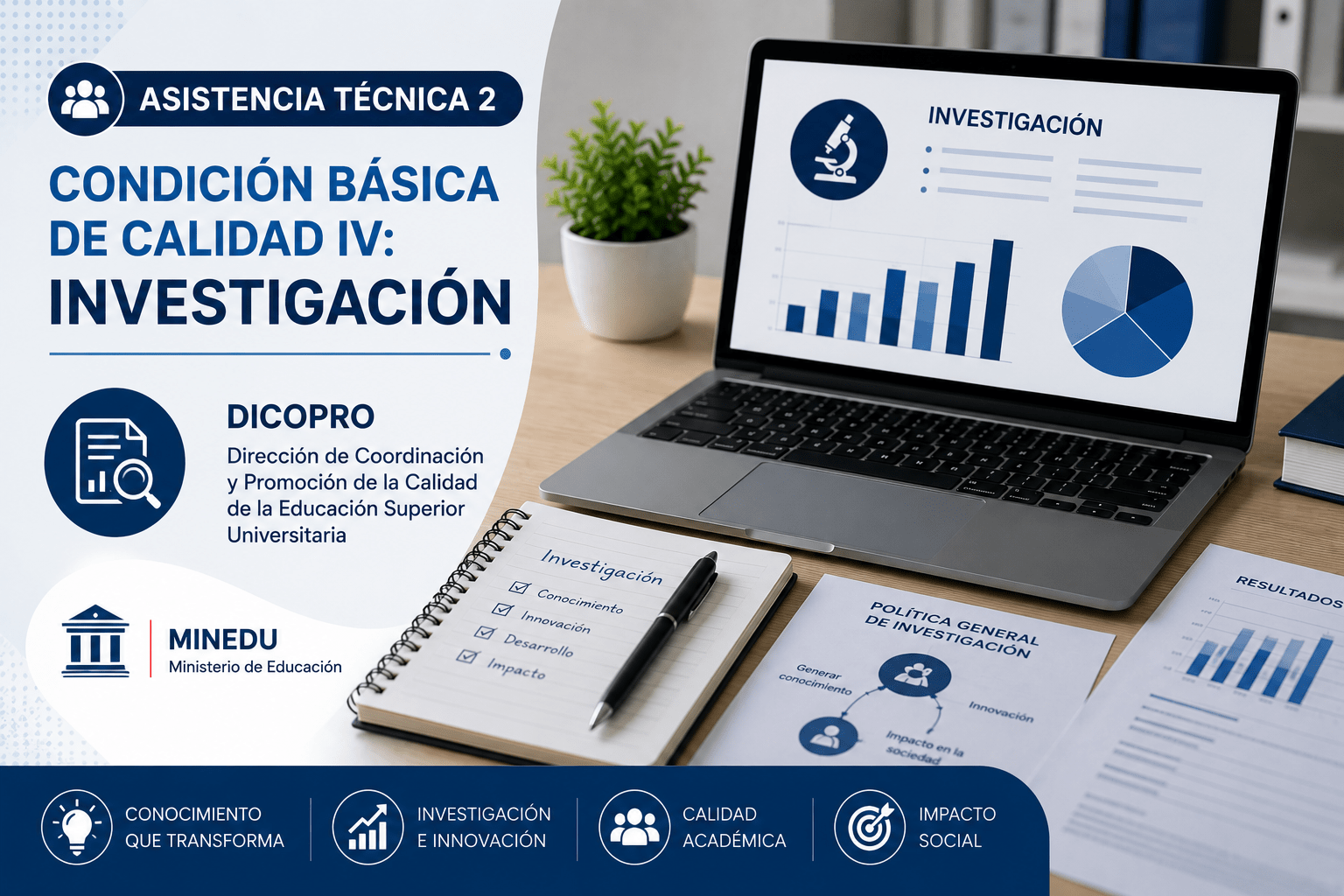 Asistencia Técnica 2 – CBC IV: Investigación DICOPRO-MINEDU